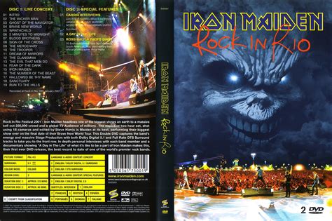 iron maiden rock in rio dvd